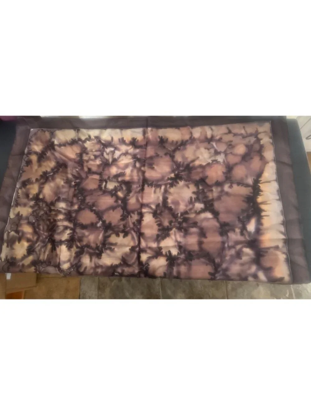 Vintage Dolores Gotti Limoux Hand-Painted Signed Silk Scarf 34